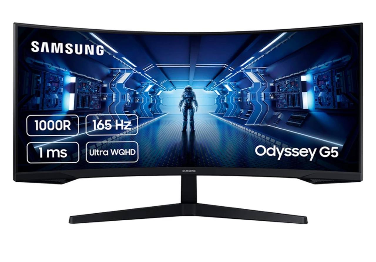 Монітор Samsung 34" Odyssey Gaming G55T (LC34G55TWWIXCI)